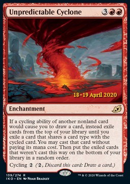 Unpredictable Cyclone (V.2) PIKO-139 Rare Englisch