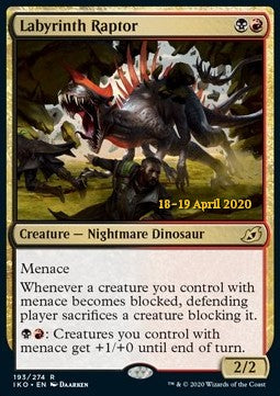 Labyrinth Raptor (V.2) PIKO-193 Rare Englisch