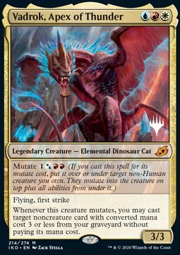 Vadrok, Apex des Donners PIKO-214 Mythic Deutsch