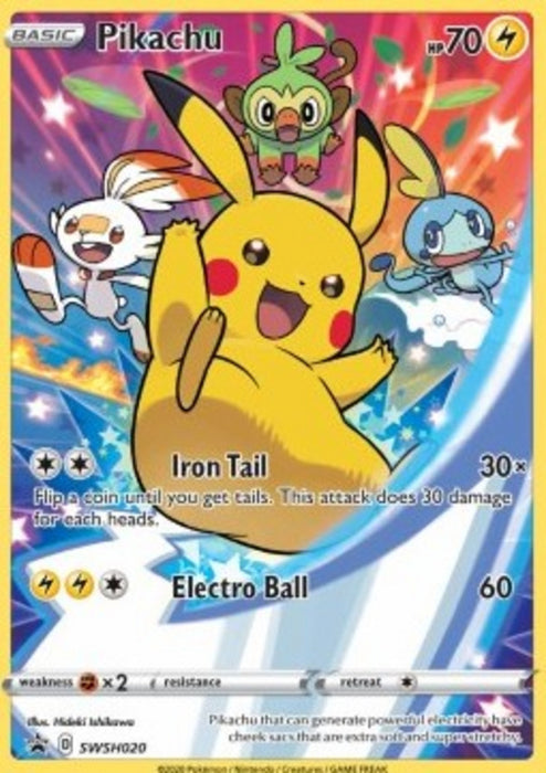 Pikachu SWSH-020 Promo Deutsch