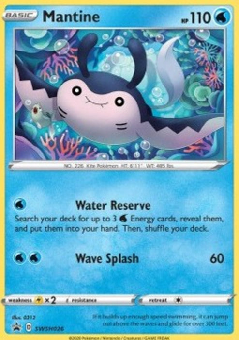 Mantine SWSH-026 Promo Englisch