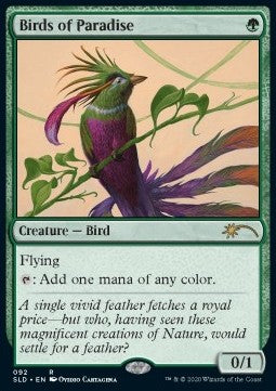 Birds of Paradise SLD-92 Rare Englisch