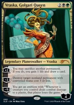 Vraska, Golgari Queen SLD-90 Mythic Englisch