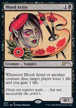Blood Artist SLD-42 Rare Englisch