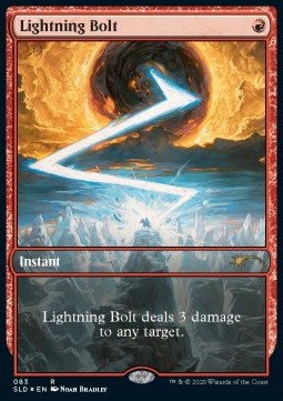 Lightning Bolt (V.1) SLD-83 Rare Englisch