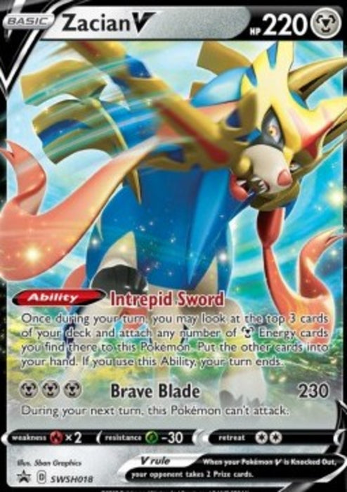 Zacian V SWSH-018 Promo Englisch