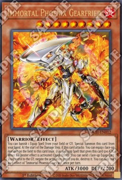 Immortal Phoenix Gearfried (V.1) TOCH-EN012 Ultra Rare Englisch