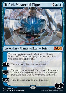 Teferi, Master of Time M21-75 Mythic Englisch