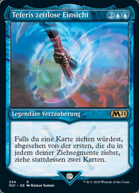 Teferis zeitlose Einsicht XM21-294 Rare Deutsch