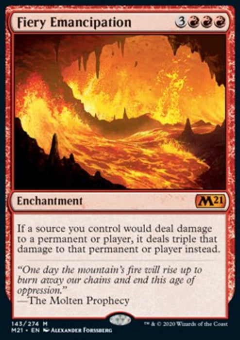 Fiery Emancipation M21-143 Mythic Englisch
