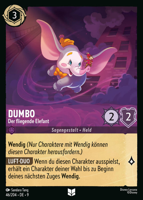 Dumbo - Der fliegende Elefant 9FAB-046 Uncommon Deutsch