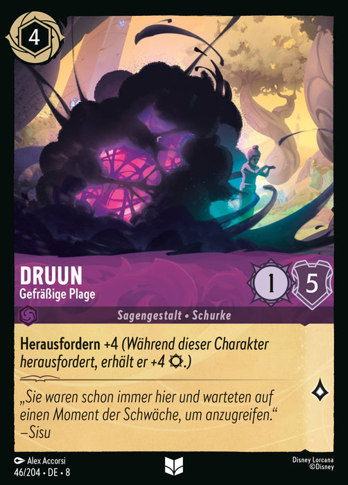 Druun - Gefräßige Plage 8JAF-046 Uncommon Deutsch