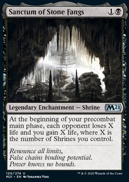 Sanctum of Stone Fangs M21-120 Uncommon Englisch