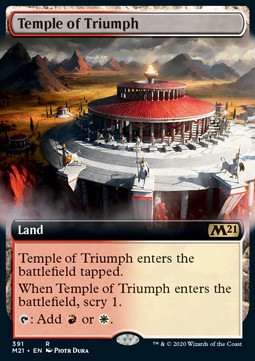 Temple of Triumph XM21-391 Rare Englisch