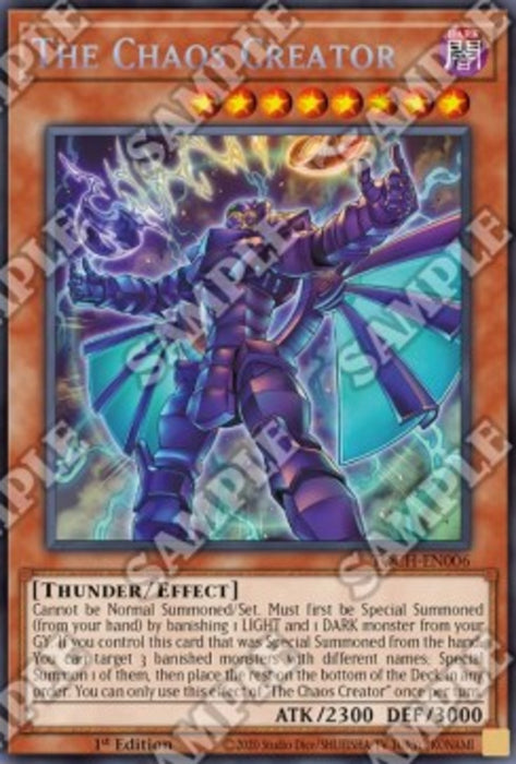 The Chaos Creator (V.2) TOCH-EN006 Collectors Rare Englisch