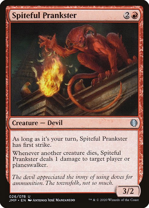 Spiteful Prankster JMP-26 Uncommon Englisch