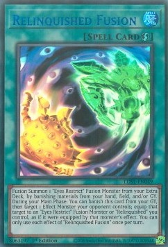 Relinquished Fusion (V.1) LDS1-EN049 Ultra Rare Englisch