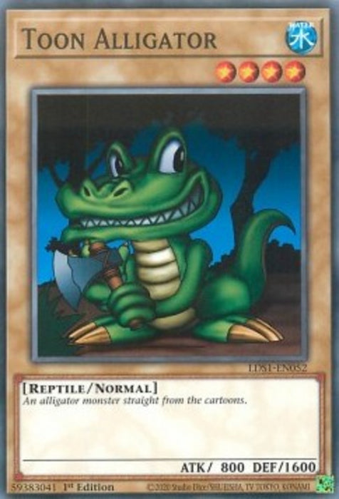 Toon Alligator LDS1-EN052 Common Englisch