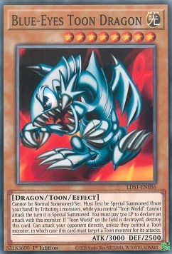 Blue-Eyes Toon Dragon LDS1-EN056 Common Englisch