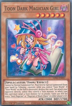 Toon Dark Magician Girl LDS1-EN057 Common Englisch
