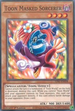 Toon Masked Sorcerer LDS1-EN058 Common Englisch