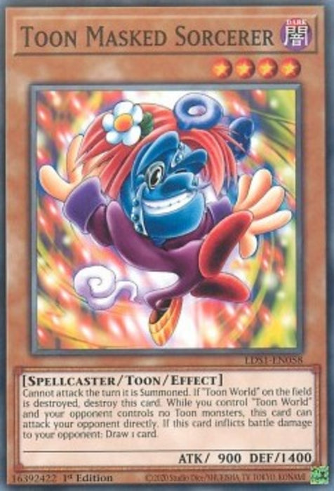 Toon Masked Sorcerer LDS1-EN058 Common Englisch