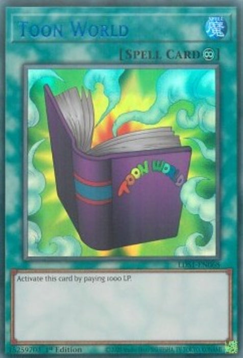 Toon World (V.1) LDS1-EN068 Ultra Rare Englisch