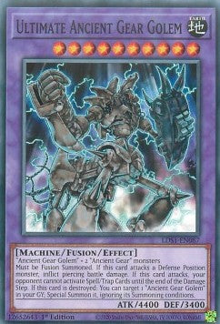 Ultimate Ancient Gear Golem LDS1-EN087 Common Amerikanisch