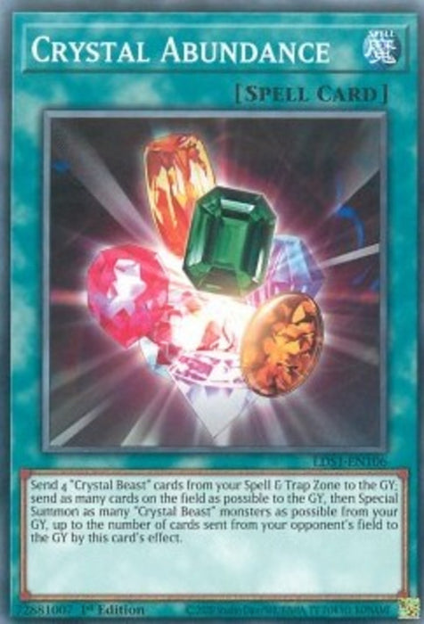 Crystal Abundance LDS1-EN106 Common Englisch