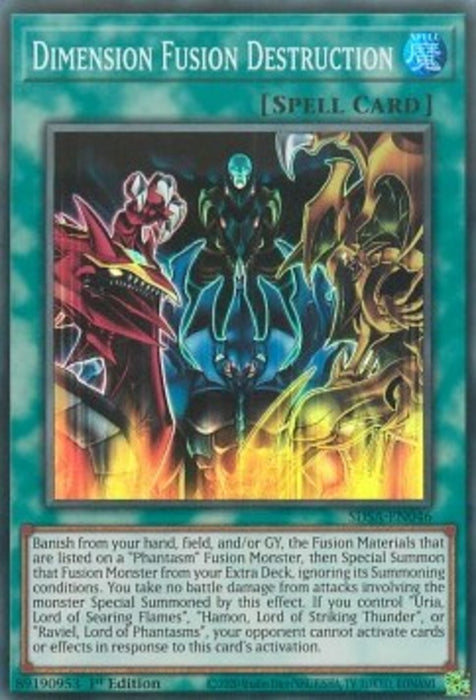 Dimension Fusion Destruction SDSA-EN046 Super Rare Englisch
