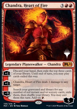 Chandra, Herz aus Feuer PM21-135 Mythic Deutsch