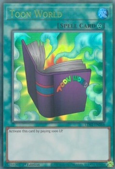 Toon World (V.2) LDS1-EN068 Ultra Rare Englisch