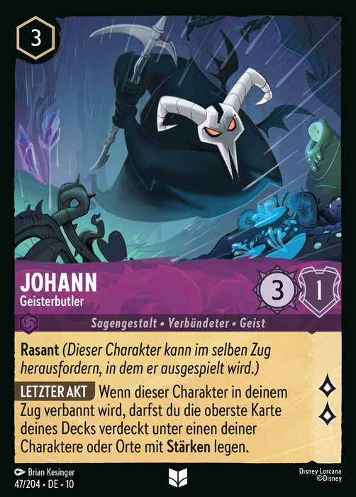 Johann - Geisterbutler 10WHI-047 Uncommon Deutsch