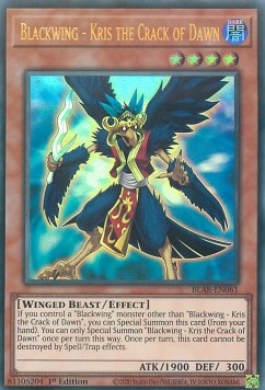Blackwing - Kris the Crack of Dawn BLAR-EN061 Ultra Rare Englisch