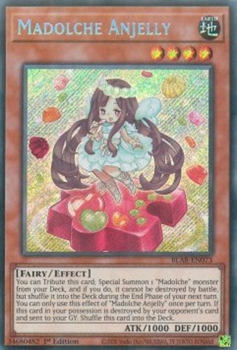 Madolche Anjelly BLAR-EN073 Secret Rare Englisch