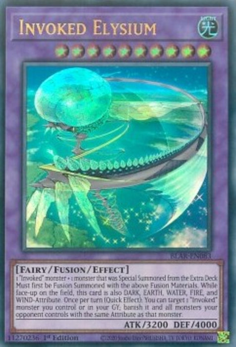 Invoked Elysium BLAR-EN083 Ultra Rare Englisch
