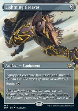 Lightning Greaves X2XM-360 Rare Englisch