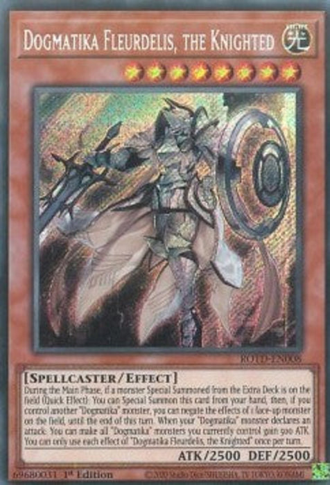 Dogmatika Fleurdelis, the Knighted ROTD-EN008 Secret Rare Englisch
