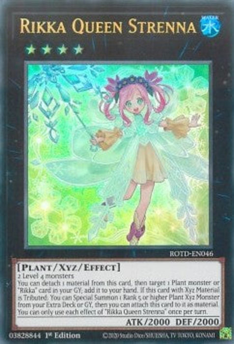 Rikka Queen Strenna ROTD-EN046 Ultra Rare Englisch