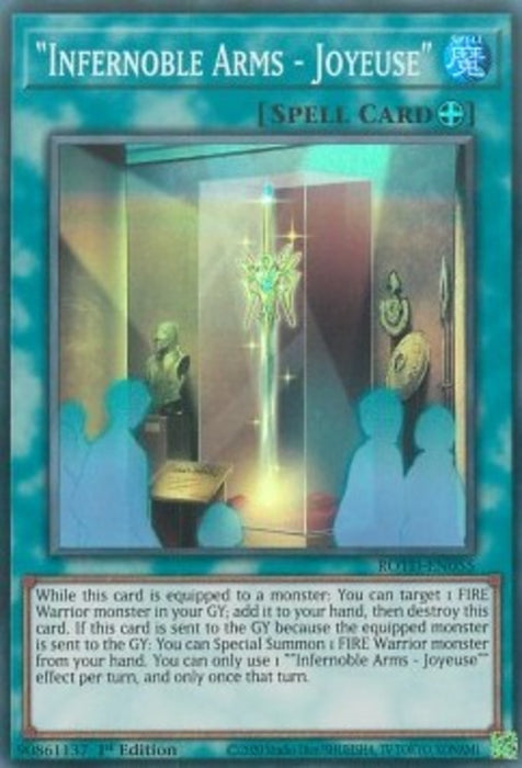 "Infernoble Arms - Joyeuse" ROTD-EN055 Super Rare Englisch