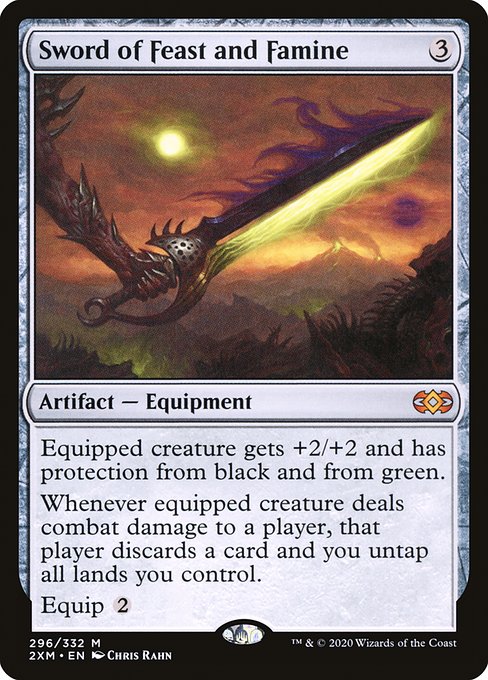 Sword of Feast and Famine 2XM-296 Mythic Englisch