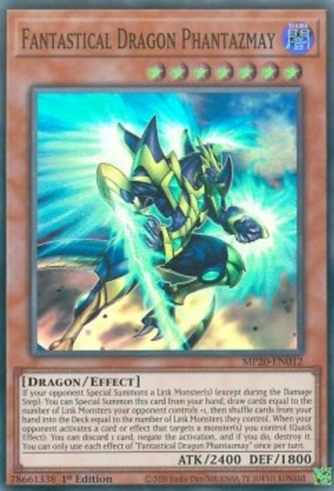 Fantastical Dragon Phantazmay MP20-EN012 Super Rare Englisch