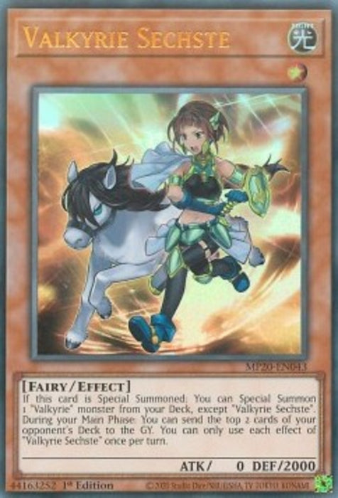 Valkyrie Sechste MP20-EN043 Ultra Rare Englisch