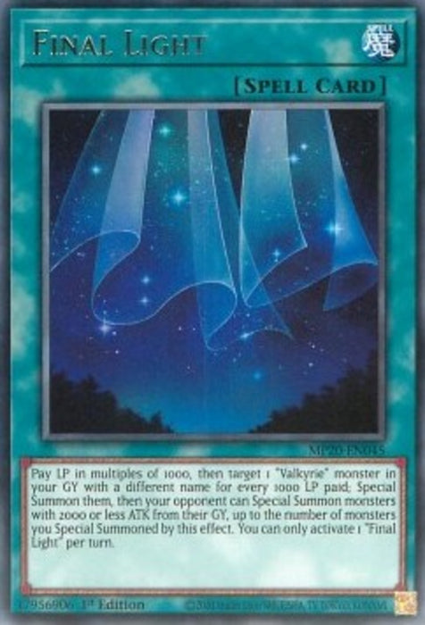 Final Light MP20-EN045 Rare Englisch