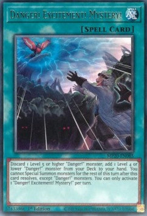 Danger! Excitement! Mystery! MP20-EN085 Rare Englisch