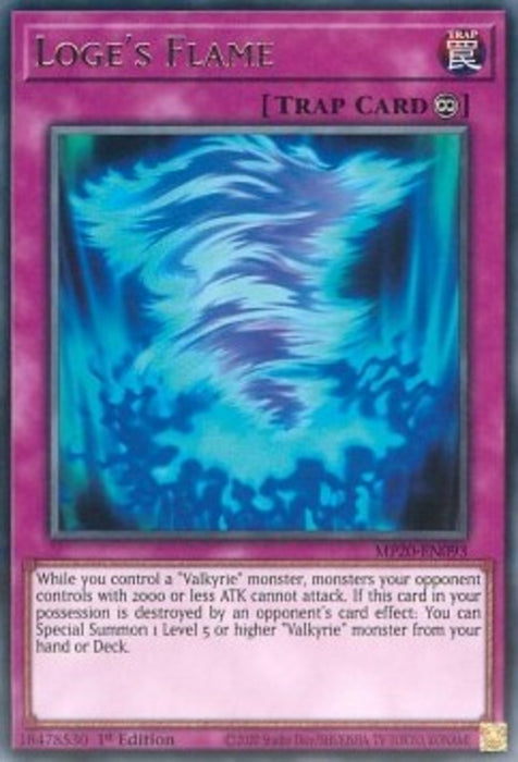 Loge's Flame MP20-EN093 Rare Englisch