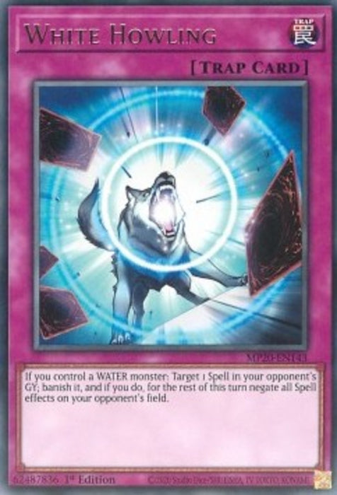 White Howling MP20-EN143 Rare Englisch