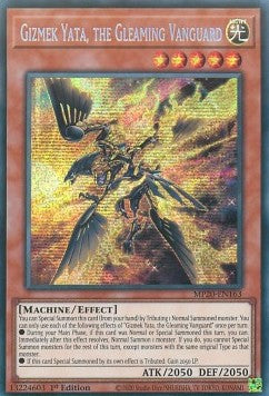Gizmek Yata, the Gleaming Vanguard MP20-EN163 Secret Rare Englisch