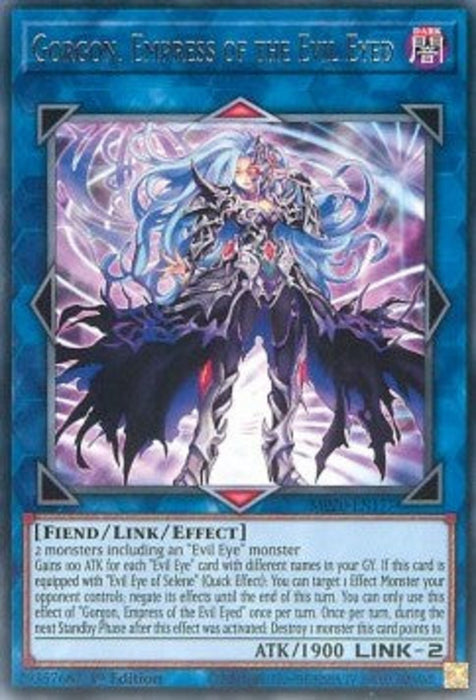 Gorgon, Empress of the Evil Eyed MP20-EN177 Rare Englisch