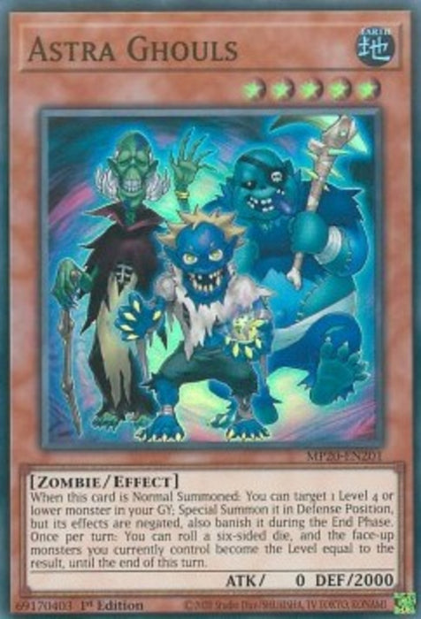 Astra Ghouls MP20-EN201 Super Rare Englisch